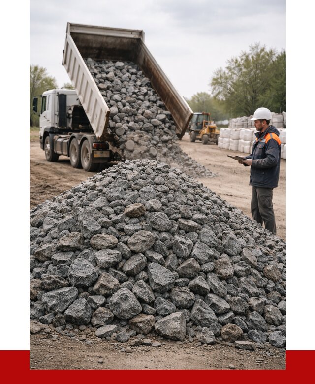 Гранитный щебень фракция 100-200 в Красногорске от 4268 р. ПРОНЕРУДКрр