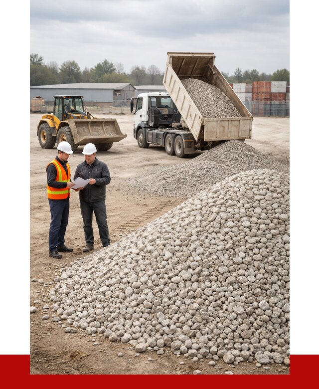 Известняковый щебень в Красногорске от 1423 р. доставка | ПРОНЕРУДКрр