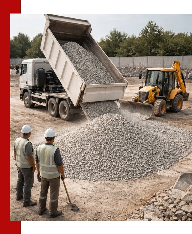 Купить известняковый щебень фракции 5–10 мм с доставкой в Красногорске