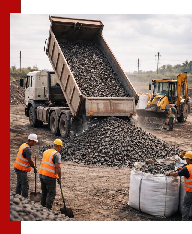 Шлаковый щебень фракция 40-70 с доставкой в Красногорске