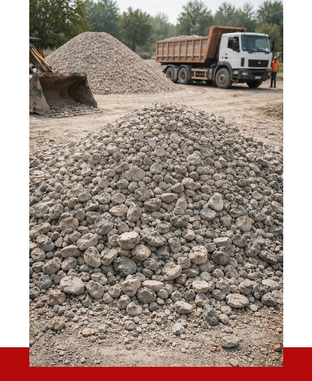 Вторичный щебень фракция 20-40 в Красногорске от 2235 р ПРОНЕРУДКрр