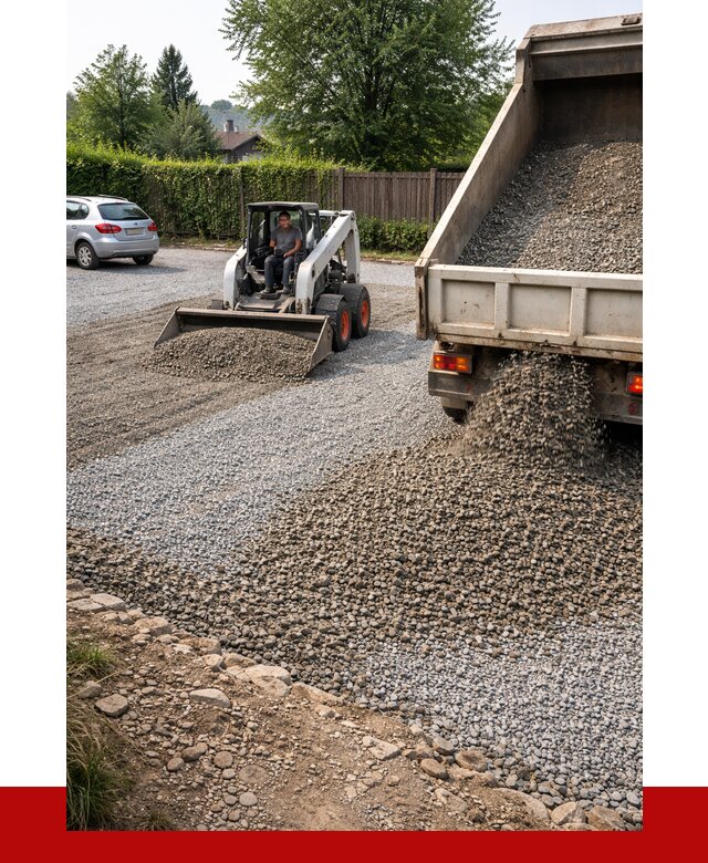 Щебень для парковки в Красногорске с доставкой от 1219 р.| ПРОНЕРУДКрр