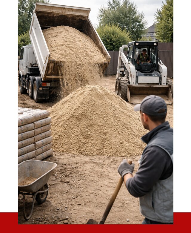 Мытый речной песок с доставкой в Красногорске от 1473 р. | ПРОНЕРУДКрр