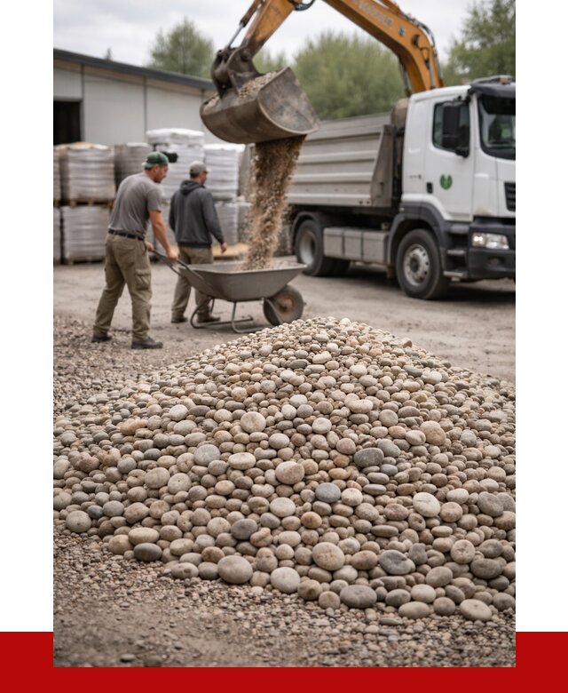 Галька декоративная в Красногорске от 3252 р. за куб | ПРОНЕРУДКрр