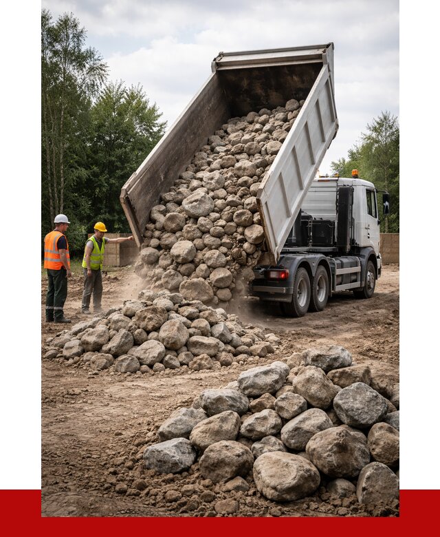 Купить булыжник в Красногорске с доставкой от 4572 р. за куб | ПРОНЕРУДКрр