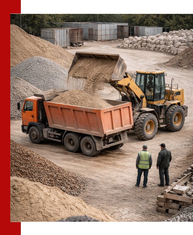 Доставка сыпучих смесей и смесей для стройки в Красногорске