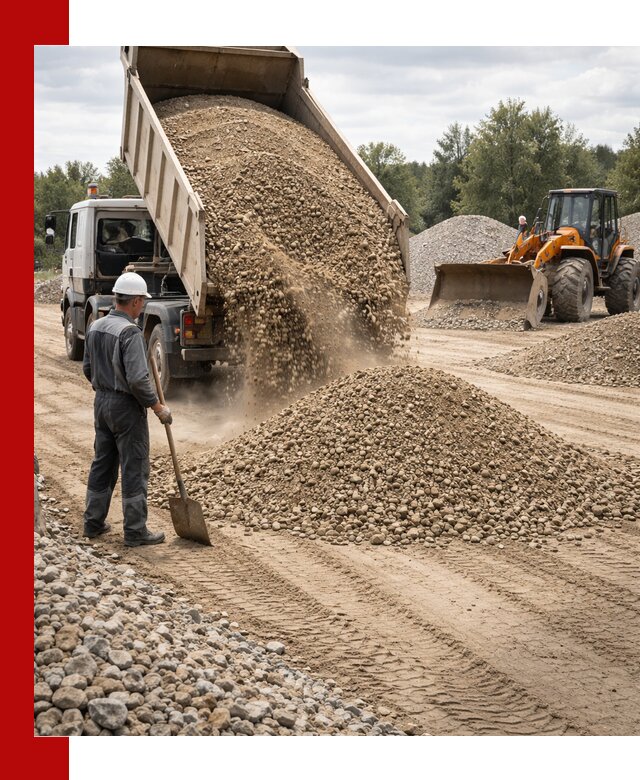 Доставка щпс С3 в Красногорске самосвалами и бортовыми грузовиками