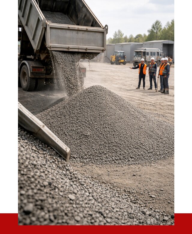 Гравийный отсев 0-5 в Красногорске от 1219 р. с доставкой | ПРОНЕРУДКрр