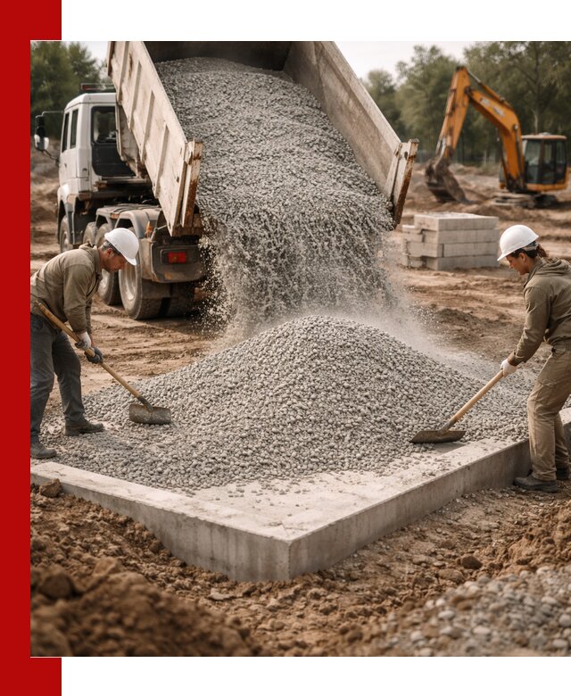 Доставка и продажа отсева для бетона в Красногорске