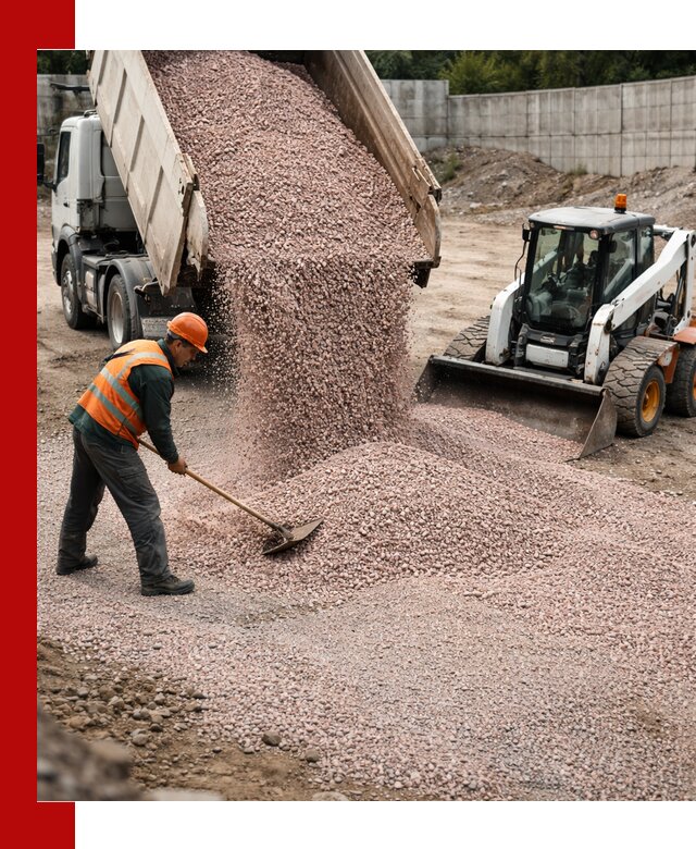 Крошка розовый гранит с доставкой в Красногорске от производителя