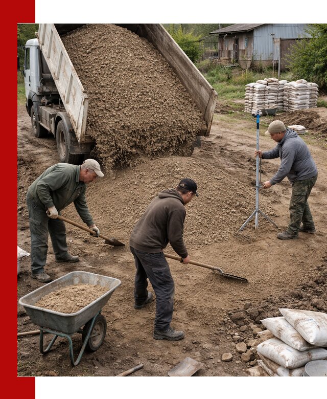 Керамзитовый песок с доставкой в Красногорске оптом и в розницу