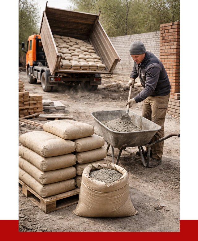 Купить сухую смесь для кладки в Красногорске от 1219 р. | ПРОНЕРУДКрр