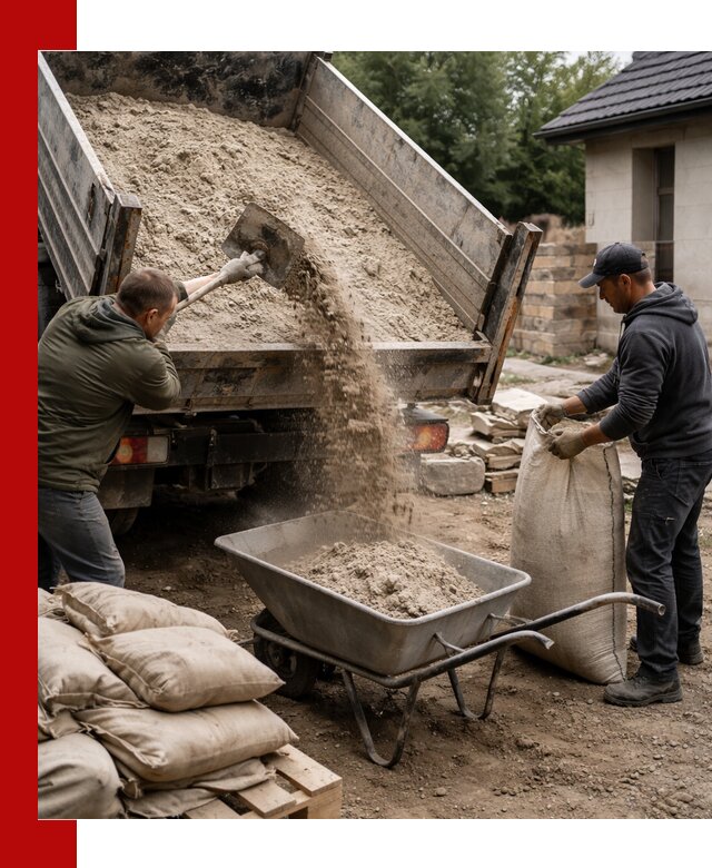 Качественная сухая смесь для кладки с доставкой в Красногорске