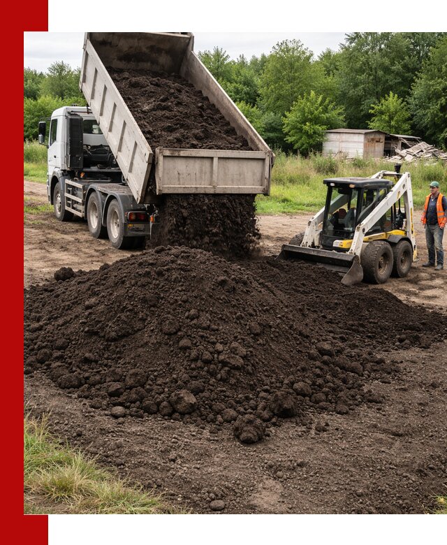 Поставка плодородной земли с доставкой самосвалом в Красногорске