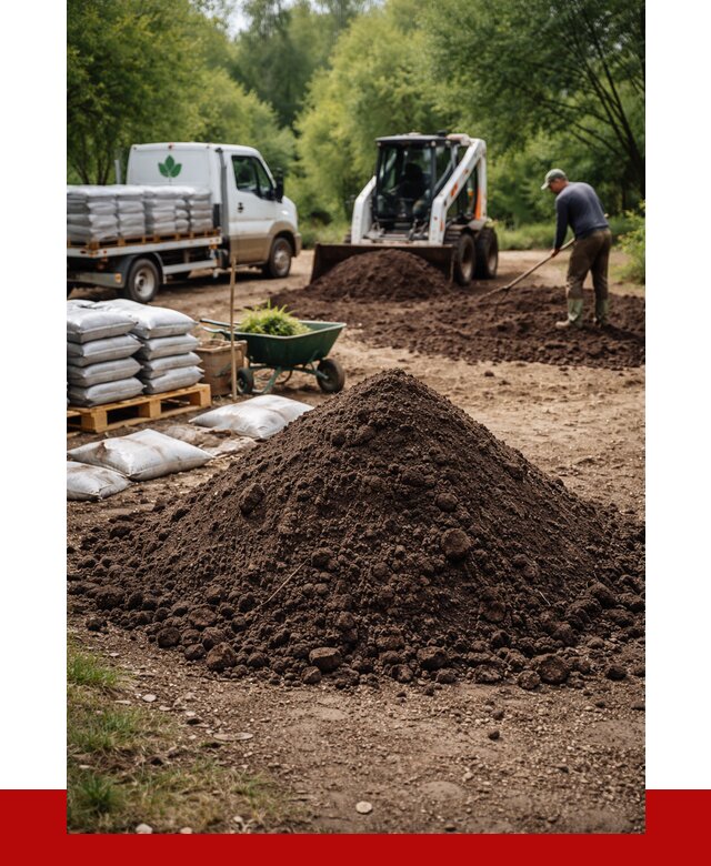 Грунт для озеленения с доставкой в Красногорске от 1829 р. | ПРОНЕРУДКрр