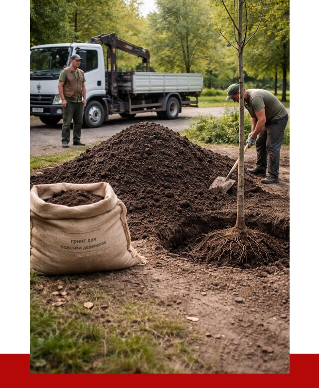Грунт для посадки деревьев в Красногорске от 1219 р. | ПРОНЕРУДКрр