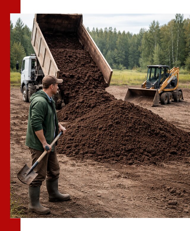 Купить верховой торф с доставкой в Красногорске для садоводства и растений