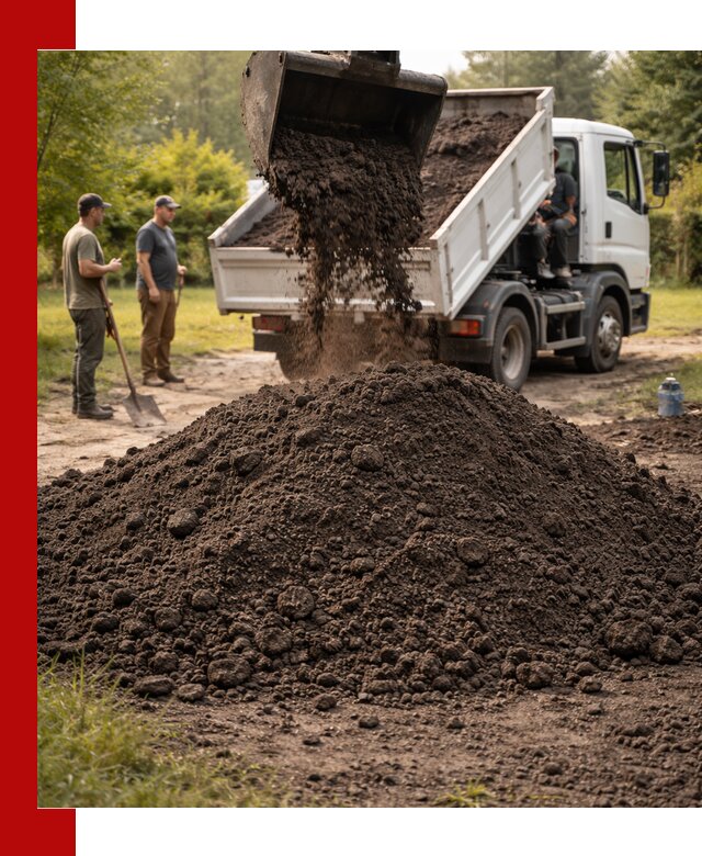 Доставка и продажа чернозема в Красногорске оптом и в розницу