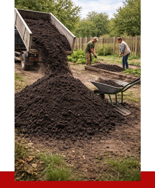 Купить чернозем для огорода в Красногорске от 2540 р. | ПРОНЕРУДКрр