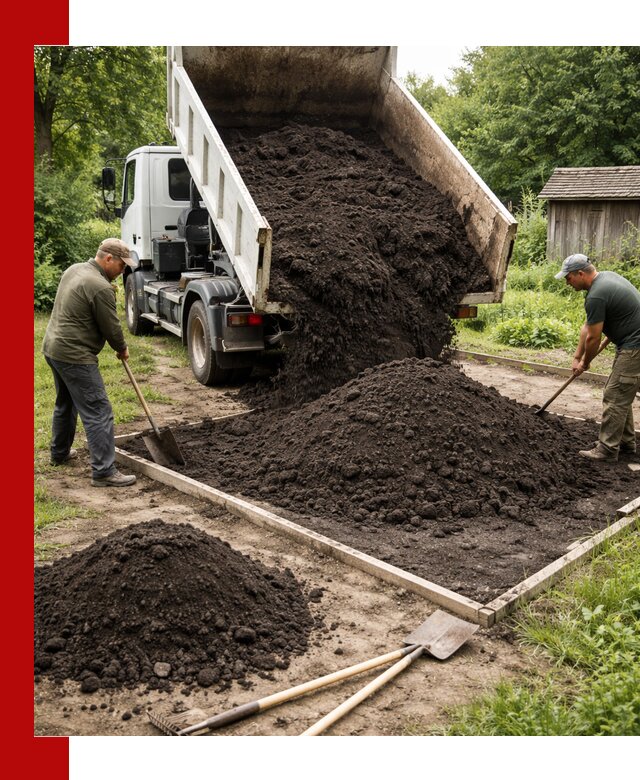 Купить чистый чернозем для огорода с доставкой в Красногорске