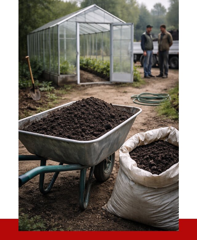 Чернозем для теплицы в Красногорске с доставкой от 1524 р. | ПРОНЕРУДКрр