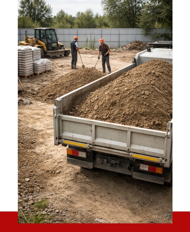Супесь с доставкой в Красногорске от 2489 р. за куб | ПРОНЕРУДКрр