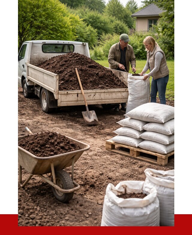 Перегной в мешках с доставкой в Красногорске от 2235 р. | ПРОНЕРУДКрр