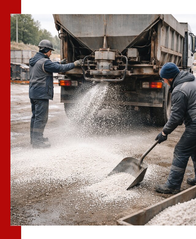 Доставка и продажа хлористого кальция в Красногорске