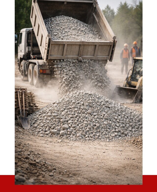 Купить дробленый бетон в Красногорске от 1727 р./куб | ПРОНЕРУДКрр