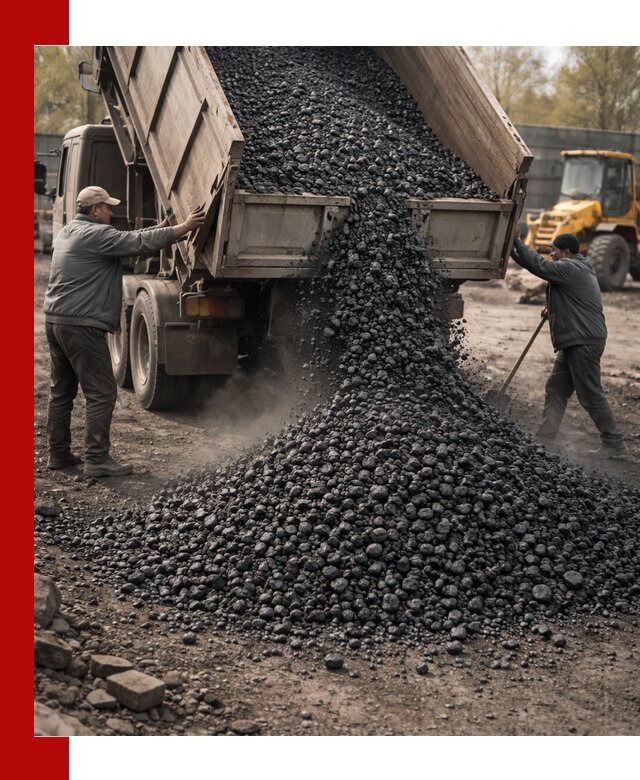 Доставка угля семечка самосвалами в Красногорске