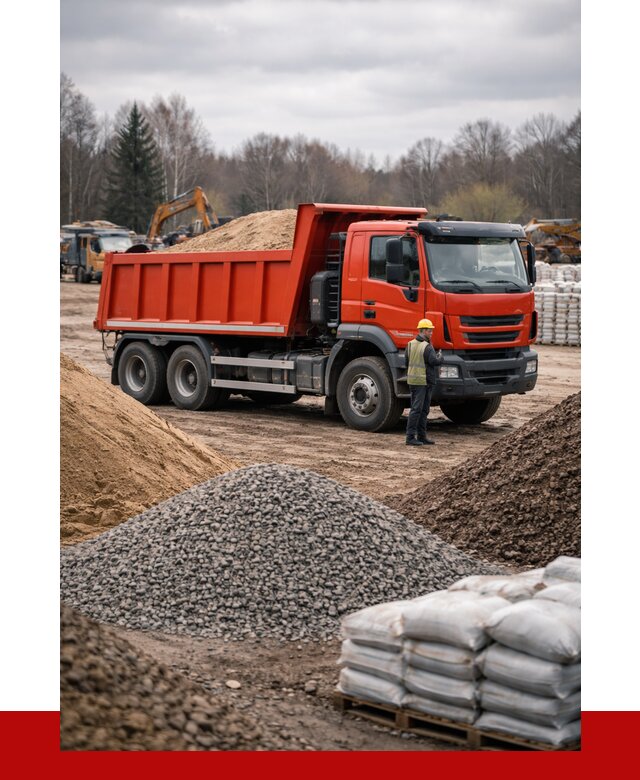 Доставка самосвалом 25 кубов в Красногорске от 7621 р. | ПРОНЕРУДКрр