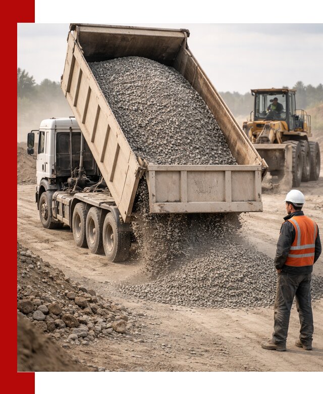 Доставка самосвалом 40 кубов цемента и сыпучих в Красногорске