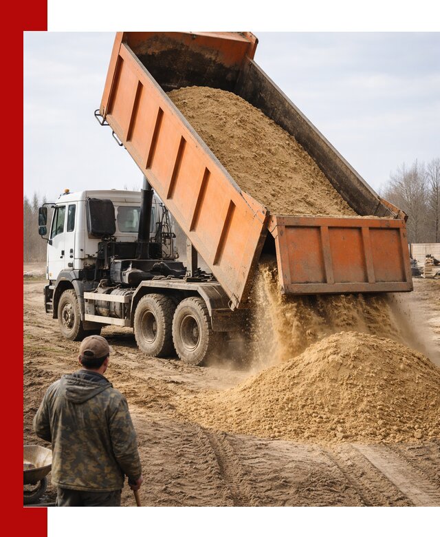Аренда самосвала 20 тонн для перевозки грузов в Красногорске