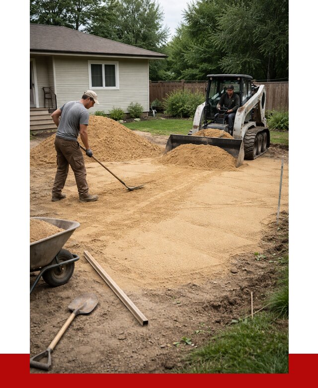 Отсыпка участка песком в Красногорске, от 2540 р., ПРОНЕРУДКрр